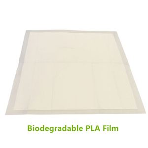 Tapis d'entraînement pour chien jetable personnalisé, 90% biodégradable, 6 couches, avec film PLA anti-fuite - Product Image 1