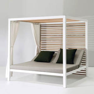 Tumbona de Playa con Marco de Aluminio, Tipo Doble, para Piscina, Venta Directa de Fábrica - Product Image 2