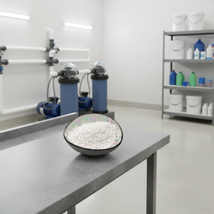 H0112 Cloro Granulare <span class=keywords><strong>Puro</strong></span> Bianco al 90% di Grado Industriale a Prezzo Competitivo - Product Image 1