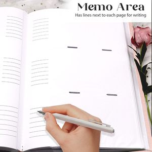 Standwide dung lượng lớn Album ảnh với cửa sổ 4x6 300 ảnh gia đình đám cưới bé tốt nghiệp trường du lịch Album ảnh lớn - Product Image 3