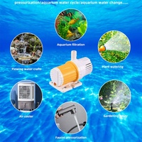 Refroidisseur de pompe à eau submersible sans brosse à haute température ultra-silencieux Dc 12V