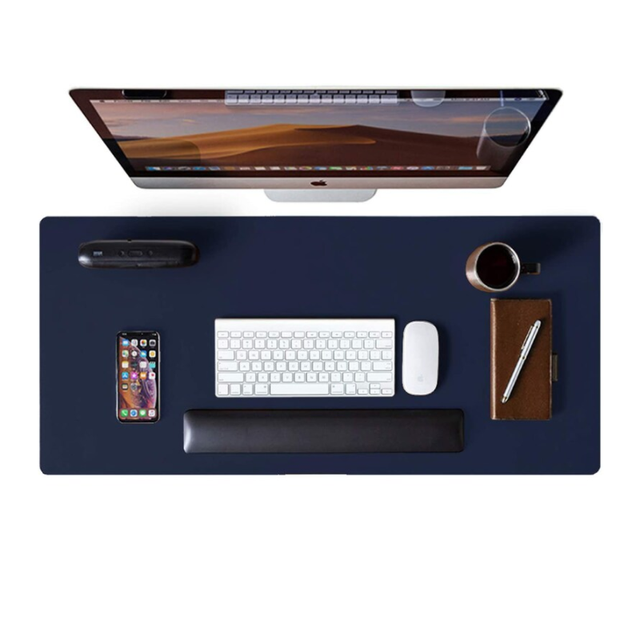 Customized Leather Mouse Pad Large Desktop Mat Heat Resistant Mat Waterproof Table Game Mat