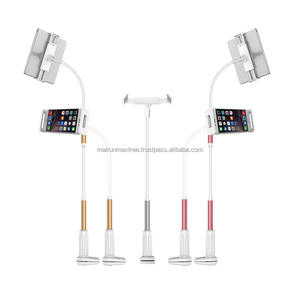 Support de téléphone portable multifonctionnel à prix bas, fabriqué en usine, rotation à 360 degrés, conception flexible, alliage d'aluminium ABS, automobile - Product Image 1