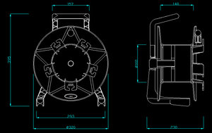 Выдвижной волоконный кабель, 80 м - Product Image 3