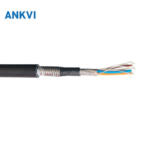 สายเคเบิลใยแก้วนำแสงหุ้มเกราะเหล็ก GYTA53 144 คอร์ สำหรับฝังดินโดยตรงภายนอกอาคาร - Product Image 1