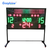 Affichage du temps et du score de football et de basketball, panneaux électroniques de jeu sportif, fabricant d'affichages de scores LED personnalisés