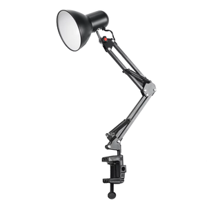 Braccio oscillante flessibile morsetto montaggio lampada pieghevole Clip telescopica sulla luce notturna camera da letto ufficio studio camera da letto scrivania - Product Image 5