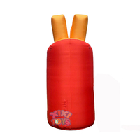 Modèles de répliques de boîtes McDonald's Happy Meal gonflables géantes personnalisées de 5 m de haut, publicité extérieure, ballon gonflable pour promotions
