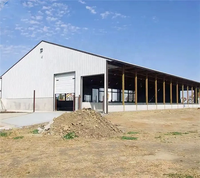 Bâtiment en structure acier moderne sur mesure pour entrepôt et atelier, hall industriel à ossature métallique robuste