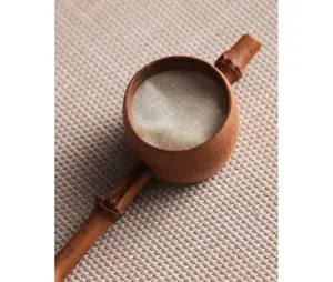 Bamboo Tea Strainer Tea Accessories Japanese Chado Wood Tea Filters