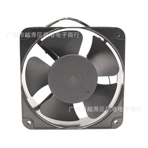 Ccmmcnqgallh พัดลมระบายความร้อน 180x180x60 มม. 220V โครงโลหะ 5 ใบพัด สำหรับอุปกรณ์อุตสาหกรรม - Product Image 5