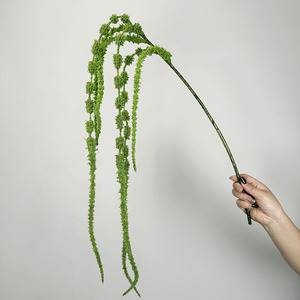 112cm Novedad: Follaje Artificial <span class=keywords><strong>de</strong></span> Amaranto <span class=keywords><strong>de</strong></span> Espuma para Colgar, Decoración Verde para <span class=keywords><strong>Arreglos</strong></span> Florales <span class=keywords><strong>de</strong></span> Boda - Product Image 6