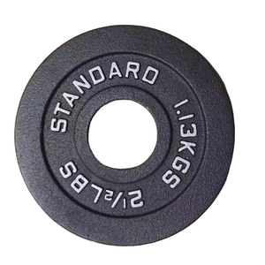 Ensemble de plaques de poids en acier sans revêtement, poids de compétition, plaques de poids standard, 40 kg, 45 lb, haltères, plaques de poids en fonte pour salle de sport - Product Image 5