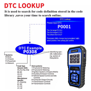 KONNWEI KW450 Original Factory Car Full System Scanner Universal OBD2 Diagnostic Code Reader - Product Image 2