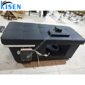 Kisen High Quality Barbershop Salon Head Spa Furniture Hair Washing Sink <b>LED</b> <b>Light</b> Shampoo Chair Massage <b>Bed</b> Esthetician <b>Bed</b> - Product Image 6
