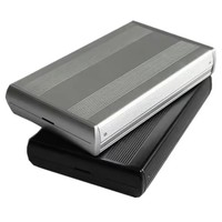 3.5 pollici USB 3.0 alluminio SATA custodia per Hard Disk Desktop HDD custodia con adattatore per 3.5 pollici SATA Hard Disk USB 3.0