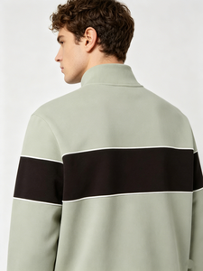 Sudadera Deportiva con Estampado Gráfico de Bloques de Color para Golf, Personalizada, de Alta Calidad, para Hombre, Otoño Invierno, Ropa Informal para Salidas - Product Image 6