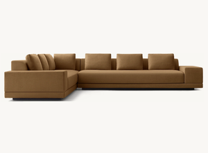 Новое поступление, Роскошный Современный итальянский стиль, мебель для гостиной, мебель для дома, большой тканевый диван - Product Image 3