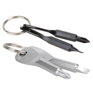 Porte-clés multi-outils à visser, mini-outil utilitaire polyvalent en acier inoxydable, très populaire - Product Image 4