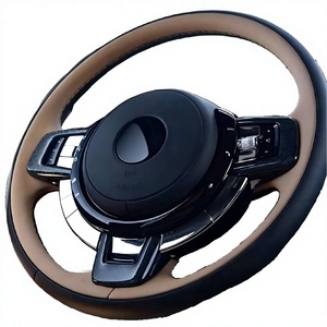Conjunto de Volante de Cuero Negro Púrpura, Apto para Volante de Rolls Royce Phantom y Rolls Royce Ghost, Mejora del Interior - Product Image 5