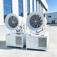 Plateforme d'atomisation large, fonctionnement synchrone multi-personnes, canon à brouillard de refroidissement pour grands espaces