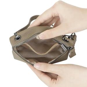 AndoBag Genuine Leather Coin Purse for Women Portable Mini Storage <b>Bag</b> Fashion Zipper <b>Change</b> Pouch 2483 - Product Image 4