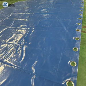 Bâche de protection pour conteneur, <span class=keywords><strong>grande</strong></span> taille, 600 GSM, imperméable, résistante aux déchirures, pour extérieur, 20 pieds, ouverture supérieure - Product Image 4