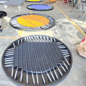 Équipement de jeu extérieur pour enfants Trampolin rond d'ancrage au sol pour adultes et enfants avec certificat TUV - Product Image 5