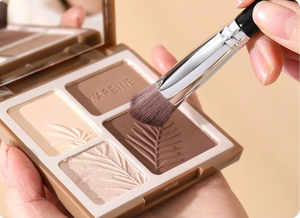 Brocha Plana para Base de Maquillaje de Marca Privada, 1 Unidad, Pelo Sintético, Brocha Angulada para Rubor, para Aplicar Crema BB Líquida sin Dejar Rastro - Product Image 2