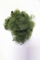 Hochfeste 2,5D*64MM Polyester-Stapelfaser für Synthetisches Ledersubstrat und Sofastoff, GRS-konform