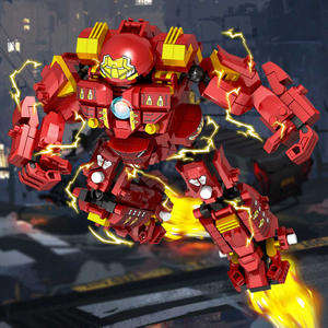 Iron <span class=keywords><strong>Hulkbuster</strong></span> Armor bloques <span class=keywords><strong>de</strong></span> construcción rompecabezas educativo <span class=keywords><strong>de</strong></span> alta dificultad Robot juguete modelo juguete regalo condición nuevo - Product Image 6