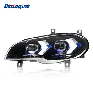Pour Phare Avant X5 <span class=keywords><strong>E70</strong></span> Modifié, Nouveau Phare Diurne LED 12V, Lentille Double Directionnelle 07-13 - Product Image 3