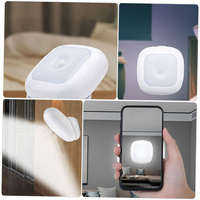 Lumière murale LED à détecteur de mouvement automatique minimaliste personnalisée en ABS pour extérieur, porte, escalier, cuisine, chevet
