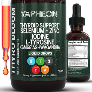 Produsen Label Pribadi Tetes Cairan Kesehatan Tiroid Selenium Zinc Iodine L-Tyrosine KSM-66 Ashwagandha Wildberry <span class=keywords><strong>2</strong></span> Fl oz - Product Image 1