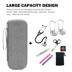 Étui de transport rigide antichoc pour stéthoscopes Littmann/Omron/ADC/Dixie EMS - Product Image 2
