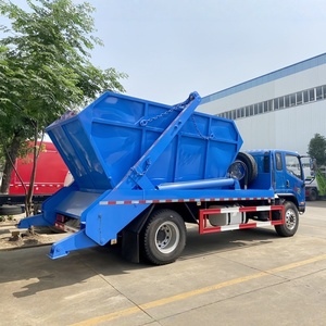 Camion benne basculante FAW 4x2 9m³ à bras articulé pour la collecte des déchets, prix usine, à vendre - Product Image 6