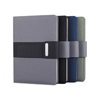 Libreta de Negocios A5 Personalizada de Alta Gama con Cierre Magnético, Cubierta de Cuero de Estilo Vintage que Cambia de Color; Libreta de Conferencias B5 para Regalo