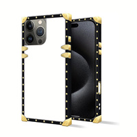 Pour samsung galaxy Ins Style luxe plaqué or Design 2d blanc Sublimation housse de téléphone pour iphone