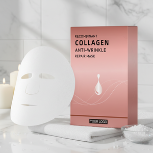 Masque réparateur anti-rides au <span class=keywords><strong>collagène</strong></span> recombinant D-nutrimec, effet lifting, raffermissant, hydratant et illuminateur - Product Image 1