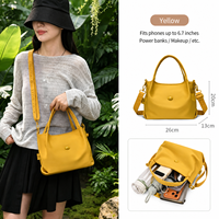 Bolso de Mano Mini de Verano para Mujer, Nuevo Modelo, Alta Calidad, Ligero, Resistente al Agua, de Nailon, Bandolera