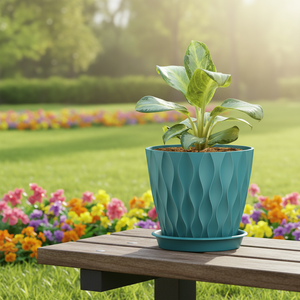 P211 Pots de fleurs en mélamine personnalisés en gros Pots de pépinière de <span class=keywords><strong>jardin</strong></span> en plastique bon marché - Product Image 6