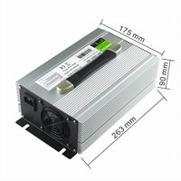 Chargeur de batterie rapide 1200W pour scooter électrique, chariot élévateur AGV, moto, voiturette de golf, batterie au lithium