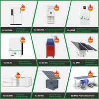 ZA EU STOCK Kit complet pour balcon, stockage d'énergie, 5kW 10kW 20kW, batterie hybride hors réseau pour panneaux solaires domestiques et montage