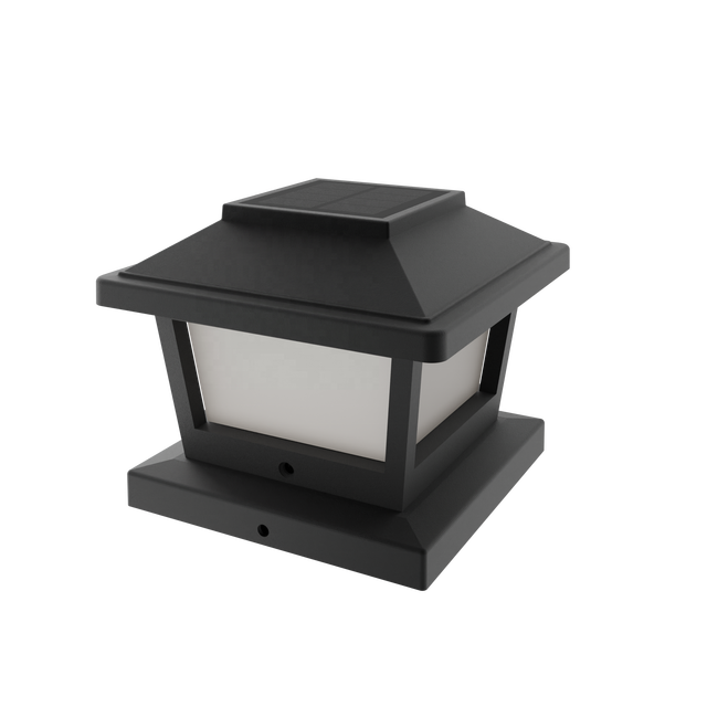 Solar Post Cap Light Wireless Outdoor Solar Pillar Light Solar Powered Gate Stone Pillar Lights