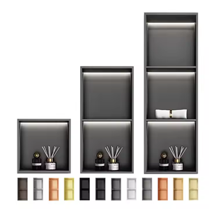 Nichos modernos personalizados para manualidades, diseño decorativo de acero inoxidable, nichos religiosos, nichos de Control inteligente con luces LED - Product Image 3