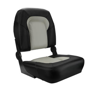 Siège de capitaine pliable en alliage d'aluminium, siège de pilote marin, siège de bateau à moteur, siège de bateau de pêche, siège de yacht, pièces et accessoires - Product Image 1