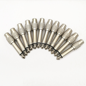 금도금 6.35mm <span class=keywords><strong>1</strong></span>/<span class=keywords><strong>4</strong></span> 남성-3.5mm <span class=keywords><strong>1</strong></span>/8 여성 스테레오 오디오 잭 어댑터 (Aux 케이블, 기타 앰프, 헤드폰용) - Product Image 2