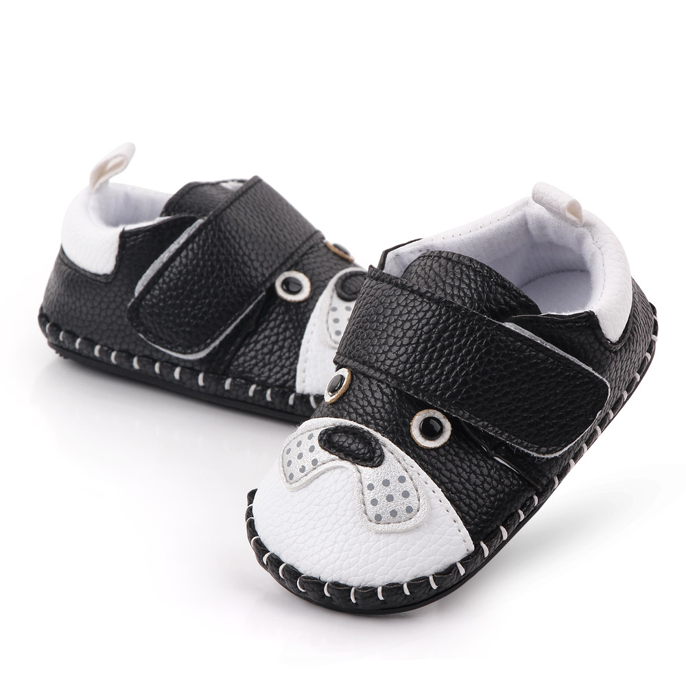 Newborn First Walkers PU Shoes Cartoon Baby Boys Girls Shoes Toddler