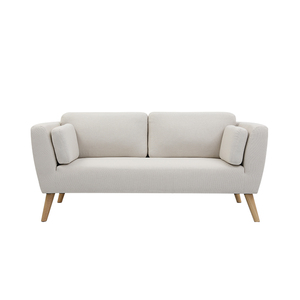 hellbeige <span class=keywords><strong>2er</strong></span>  sitzer <span class=keywords><strong>sofa</strong></span> couch sandfarben in beige - Product Image 1