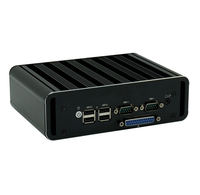 Mini PC Sin Ventilador, Microcomputadora I3 I5 I7 IPC107, Formato Pequeño, PC Industrial, 2 LAN, 2 Puertos COM Seriales, 1 Puerto LPT Paralelo